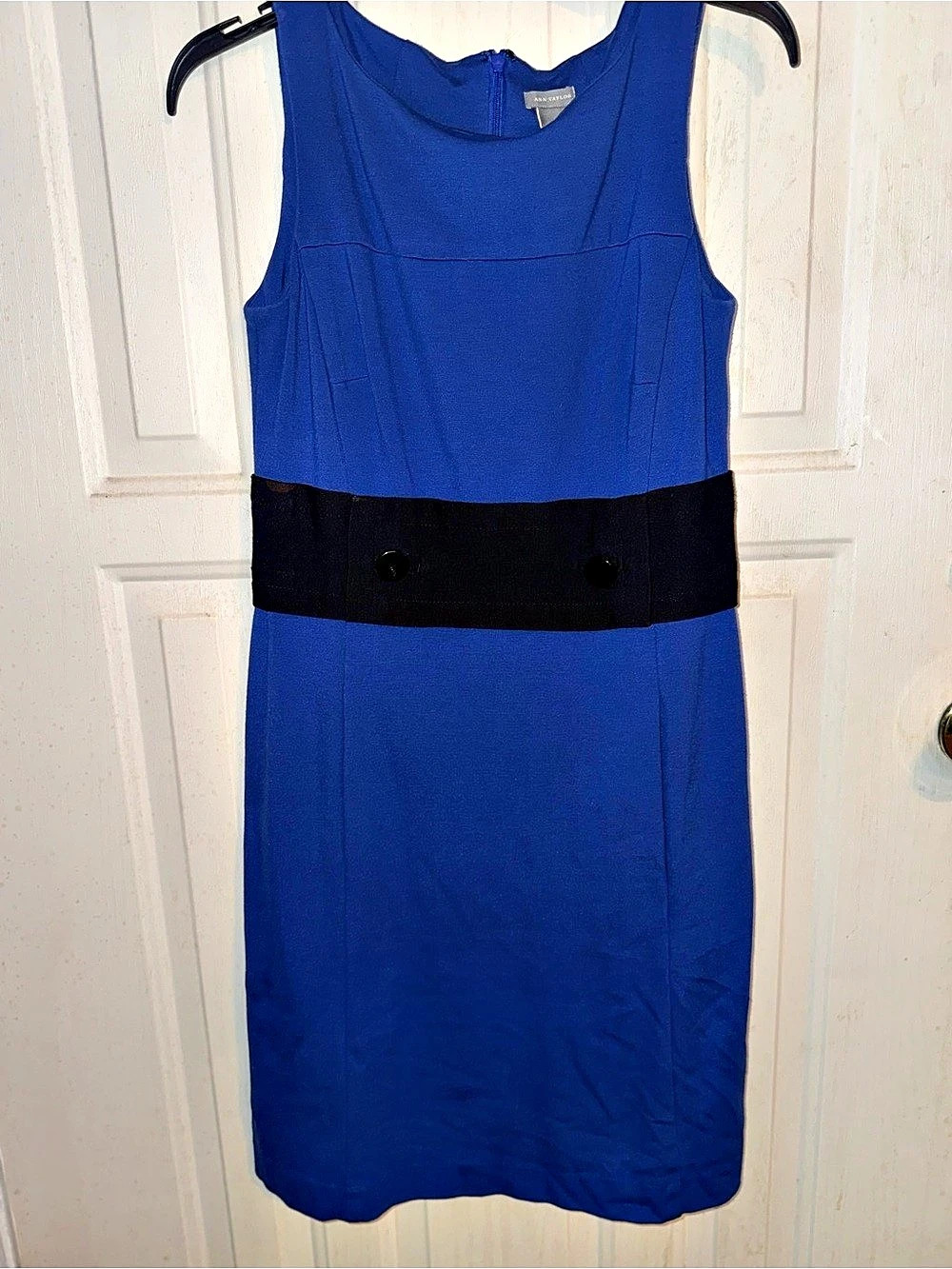 Ann Taylor Color Block Sleeveless Dress Size Medium